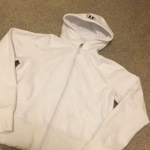 Lulu scuba hoodie 10 white